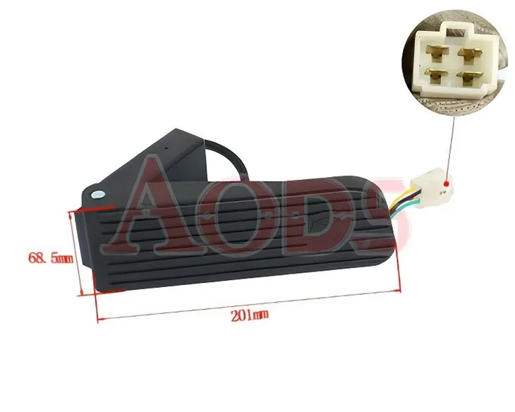 Accelerator, Forklift Parts 36~96V Accelerator Pedal Assy For Jac Forklift (YFJS-WSG4-003) best