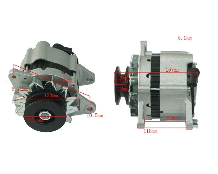 Forklift Parts Alternator& Generator For Xinchai. A498BT1 (JFZ172-D1) best
