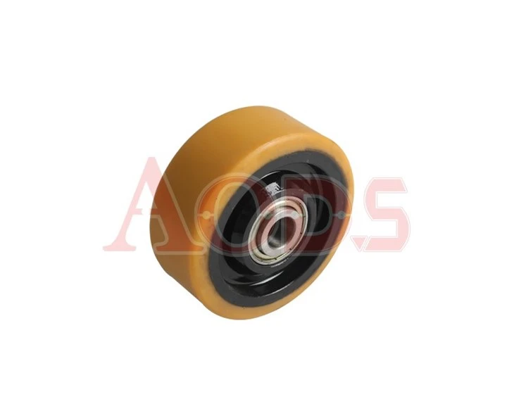 Auxiliary Wheel, Forklift Parts 125*50-20 Polyurethane Caster Wheel For BT/LPE200/SWE140/SWE120 factory