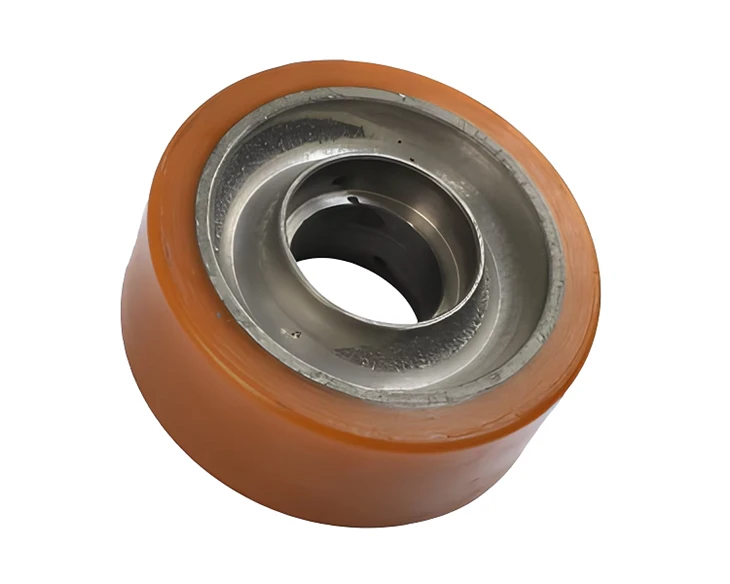 Auxiliary Wheel, Forklift Parts 125*50-47/14-6204 Polyurethane Caster Wheel For Hc/jac CDD14 factory