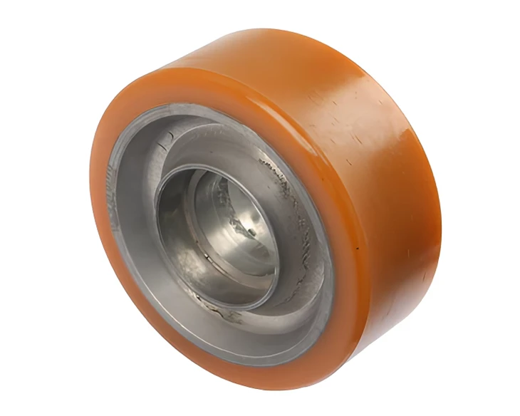 Auxiliary Wheel, Forklift Parts 125*50-47/14-6204 Polyurethane Caster Wheel For Hc/jac CDD14 suppliers