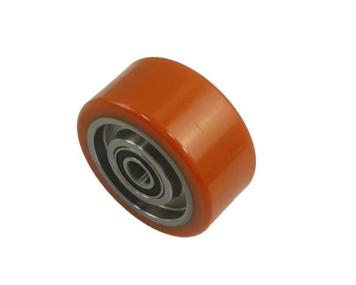 Auxiliary Wheel, Forklift Parts 125*60 Polyurethane Caster Wheel For Jungheinrich.ERE120 factory