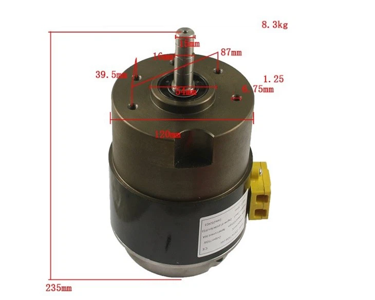 DC Motor Z130D750-24A1, Hanzhi DC 24V/750W Drive Motor For Jialift, Jac Forklift, Premium factory