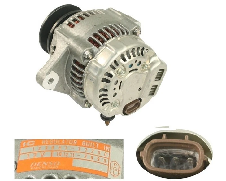 Hanzhi Forklift Parts 101211-2990/123951-77200 Alternator 12V/50A For 4TNV98, Original factory