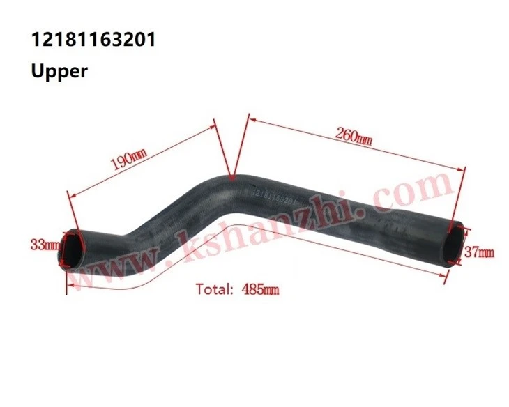 Forklift Parts 12181163200/12181163201 Hose, Radiator For Linde. 1218, Premium best