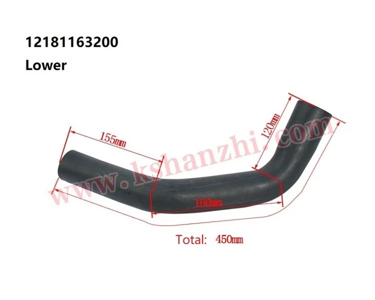 Forklift Parts 12181163200/12181163201 Hose, Radiator For Linde. 1218, Premium suppliers