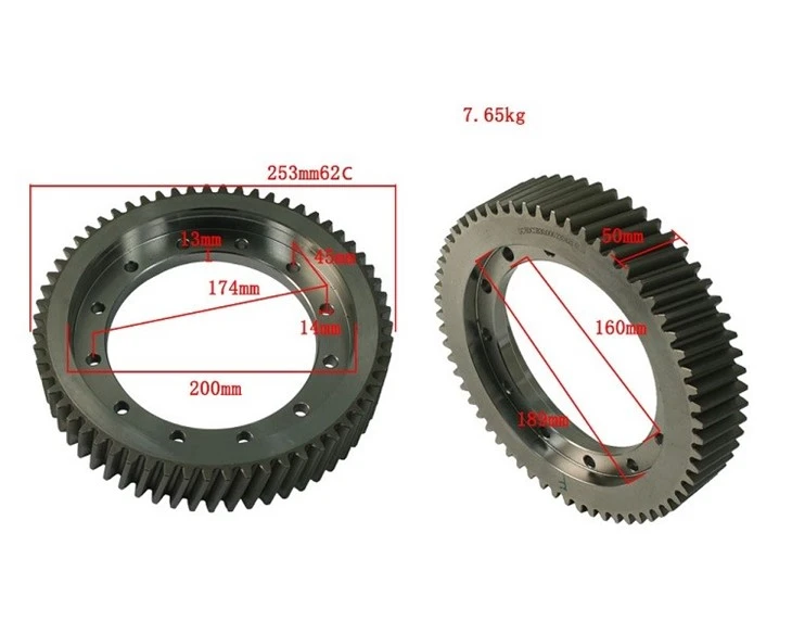 Forklift Parts 12852530001 Drive Pinion Gear For Lin. E20SL, 100% Original factory