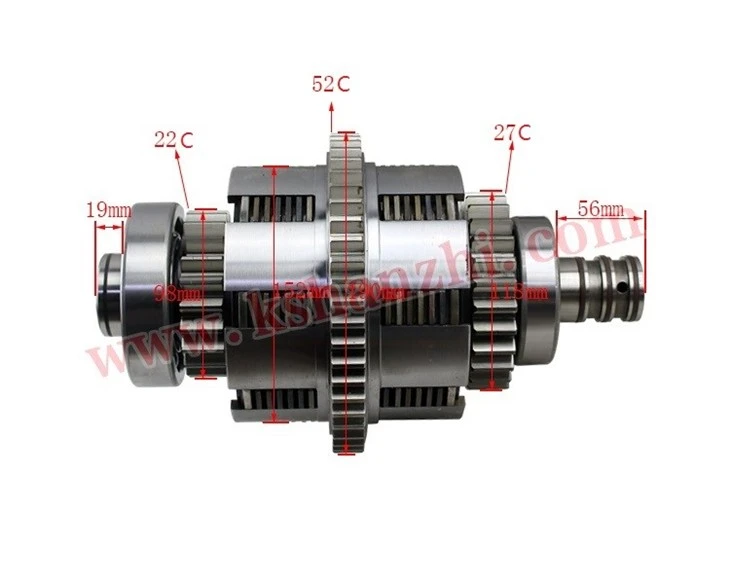 Forklift Parts 128E3-80231 Hydraulic Clutch Assembly For Baoji 4.5 Ton, Original suppliers