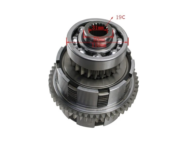 Forklift Parts 128E3-80231 Hydraulic Clutch Assembly For Baoji 4.5 Ton, Original