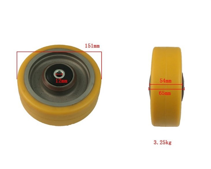 Forklift Parts 150*55-60 Balance Wheel For Hyster, S1.2, 100% Premium factory