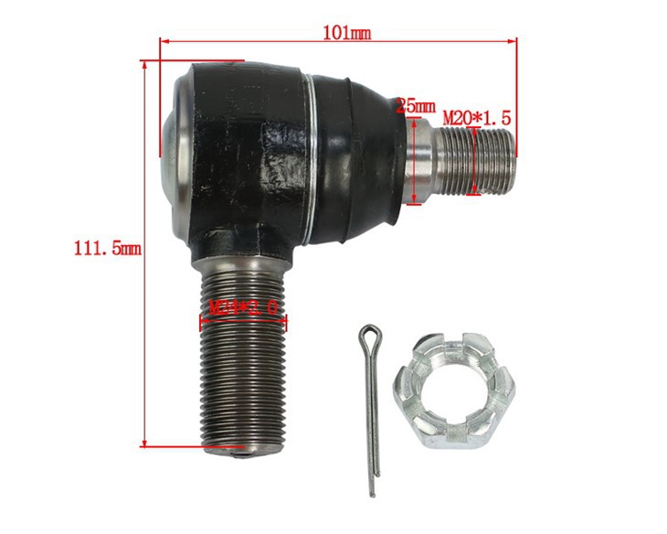 Tie Rod End, 224W4-30341 Joint Ball Right For FD35-50T8/T9 (TLF5TQTY)