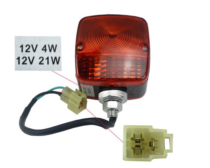 Forklift Parts 37B-1EH-2011C Turn Signal Lamp 12V For C14, C16
