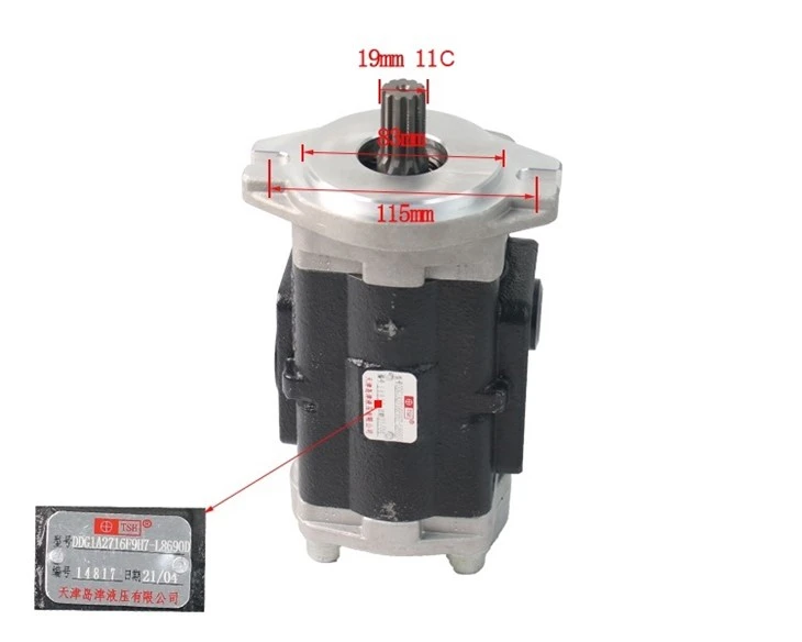Forklift Parts 37B-1KB-5042 Hydraulic Gear Pump For 4D94LE, FD20~30-16, Premium