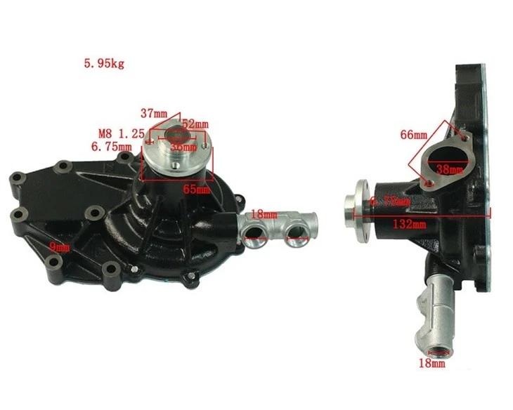 Forklift Parts 3E22RG40-42100 Water Pump For Xinchai. 3E22 price