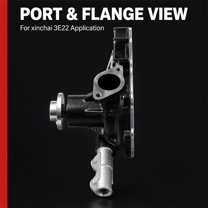Forklift Parts 3E22RG40-42100 Water Pump For Xinchai. 3E22 high quality