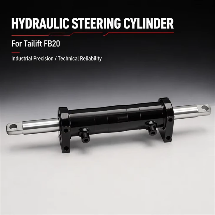 Forklift Parts 43005200G Hydraulic Power Steering Cylinder For Tailift. FB20, 100% Premium high quality