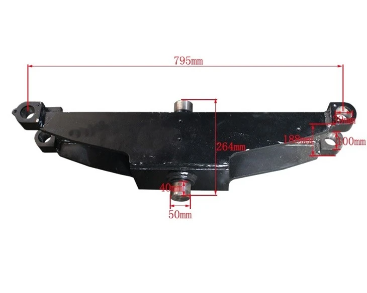 Forklift Parts 43102-33240-71/43102-36600-71 Rear Axle For 7FD(B)20-30, 100% Premium factory
