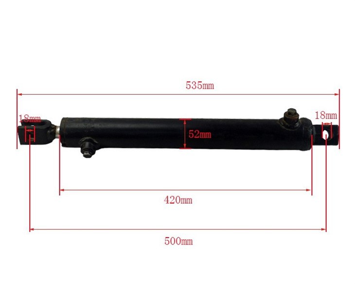 Forklift Parts 75250-26530-71 Hydraulic Side Shift Cylinder For 7~8FD20-30, Original suppliers