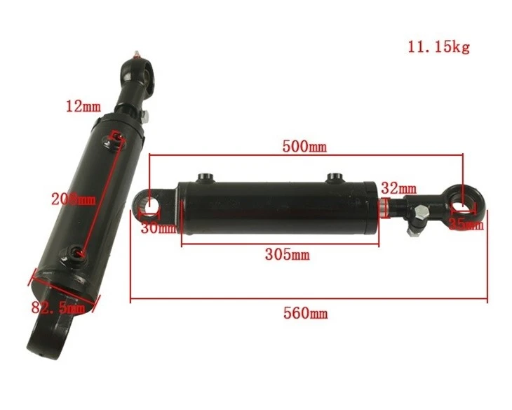 Forklift Parts B31E8-50101A Hydraulic Tilt Cylinder RH For TEUFB20, Premium factory