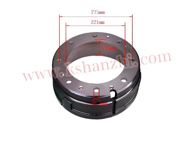 Forklift Parts Brake Drum For 4.5Ton Forklift (ZDG-HL-D1) 100% Premium factory