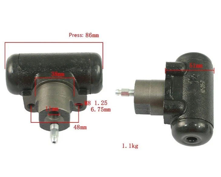 Forklift Parts C-52-11254-52003 Brake Wheel Cylinder For FD50~70Z8, Premium factory