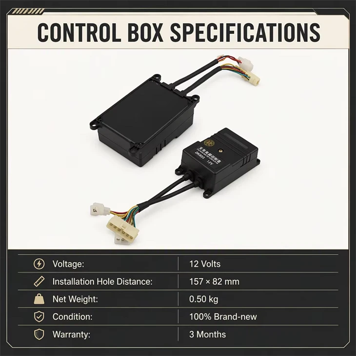Forklift Parts DK603 Weima 12V Control Box, 100% Premium (LYPM-12L-011-D1) high quality