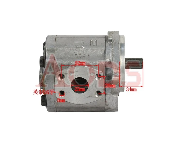 Forklift Parts Hydraulic Gear Pump For Kom Electric Forklift (KZP4-14CSSBF-D1) high quality