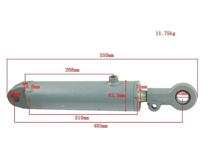 Forklift Parts Hydraulic Tilt Cylinder RH For Liugong.CPC30 (LG-10C2104-102327) best