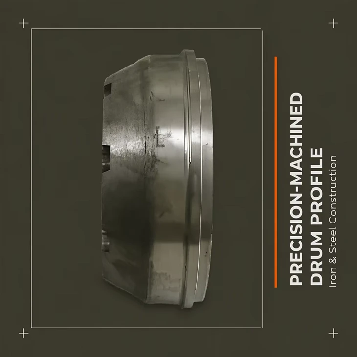 Forklift Parts M21D3-02011 Brake Drum For Hl, BD20 Electric Tow Tractor factory