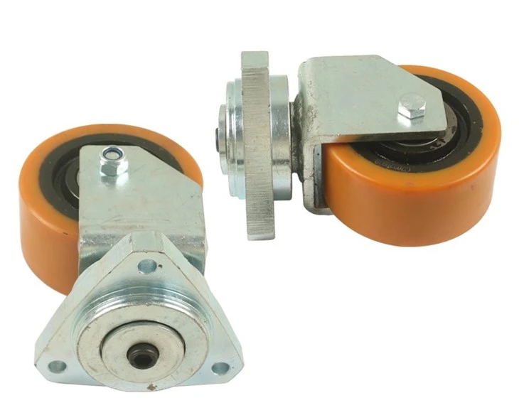 PU Caster Wheel, 125*60-20/3K Auxiliary Wheel Bracket Assembly For BT LPE200/SPE200 suppliers
