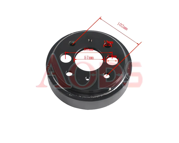 Forklift Parts WH1064-DW-303-01 Brake Drum For QDD2-CIS, 100% Premium suppliers