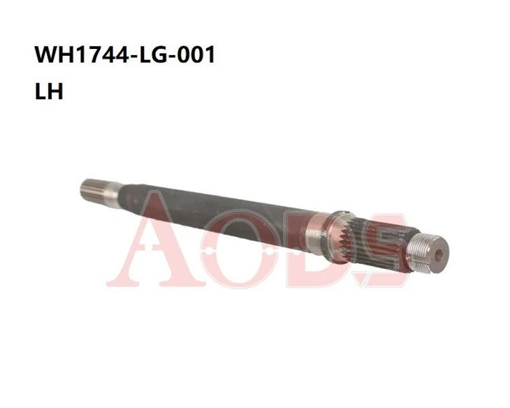 Forklift Parts WH1744-LG-001 LH/WH1744-LG-002 RH Axle Shaft For QDD2-C1S factory