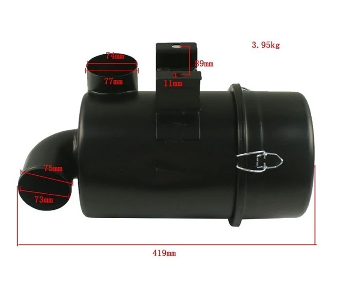 Forklift Parts XB455-311000-000 Air Cleaner Assembly For CPCD40