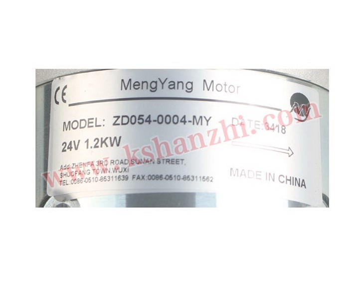 Forklift Parts ZD054-0004 DC Motor 24V/1.2KW For Electric Pallet Trucks best