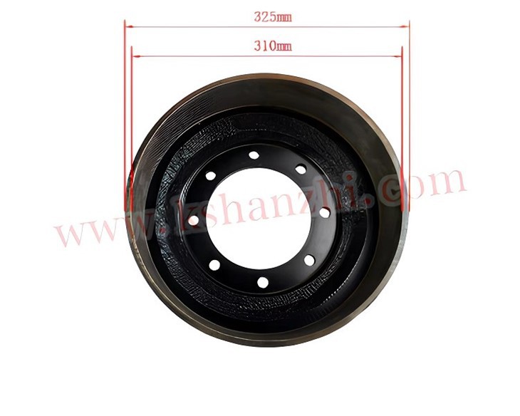 Forklift Parts ZDG546545 Brake Drum For Nichiyu, FB30, 100% Premium suppliers