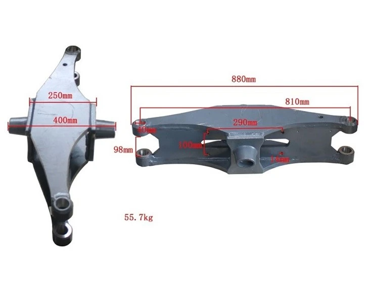 Forklift Spare Parts 12864500900 Rear Axle For Lin.1286, 100% Original factory