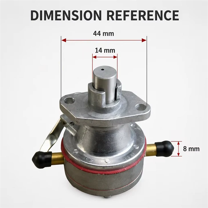 Forklift Spare Parts 129100-52100 Fuel Feed Pump For 4TNE88, 100% Premium factory