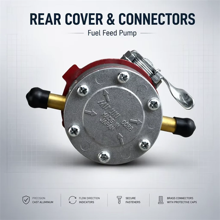 Forklift Spare Parts 129100-52100 Fuel Feed Pump For 4TNE88, 100% Premium suppliers