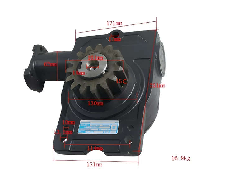 Forklift Spare Parts 16808910029 Gearbox Assy For Kaopu, 100% Original factory