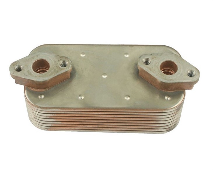 Forklift Spare Parts 2486A217 Oil Cooler For Linde, H40D-05/perkins, 1104D factory