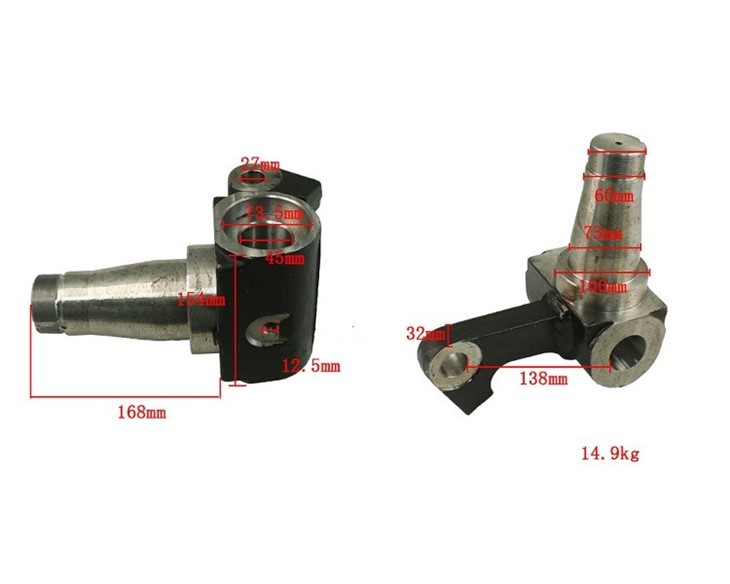 Forklift Spare Parts 80DH-414000 Steering Knuckle RH For Hc 80DH suppliers