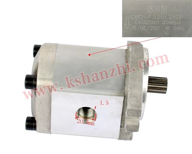Forklift Spare Parts CBD-F320L21S Hydraulic Gear Pump For Volkswagen, Premium