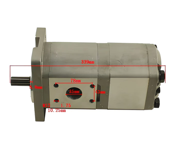 Forklift Spare Parts CBQLCF-F532/F525-OFφ-D1Hydraulic Gear Pump For Dalian 10 Ton high quality