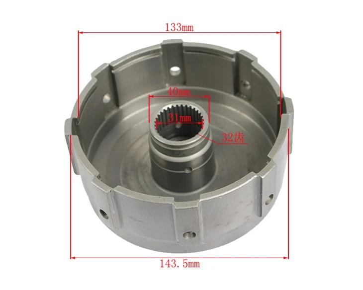 Forklift Transmission Parts 32406-23331-71 Clutch Drum Forward Automatic For 7-8FD20~30