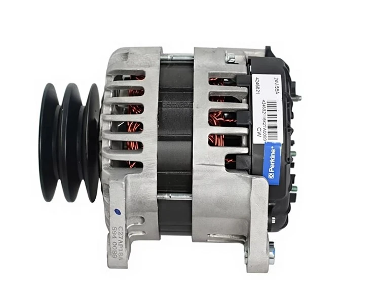 Hanzhi Forklift Parts 4246821 Perkins 1104D Alternator 24V/55A For Hl, Hc Forklift