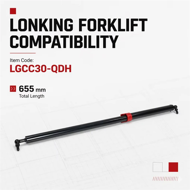 Hanzhi Forklift Parts Gas Spring For Lonking Forklift (LGCC30-QDH) Original factory