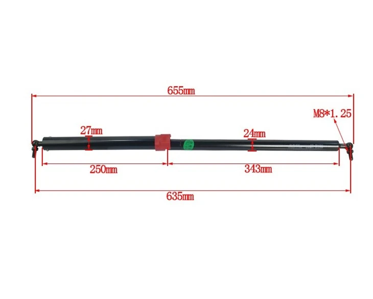 Hanzhi Forklift Parts Gas Spring For Lonking Forklift (LGCC30-QDH) Original high quality