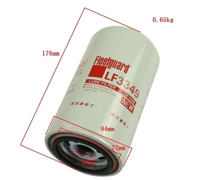 Hanzhi Forklift Parts LF3349-A1 Oil Filter For Cummins 6BTA5.9-G2, Imported factory