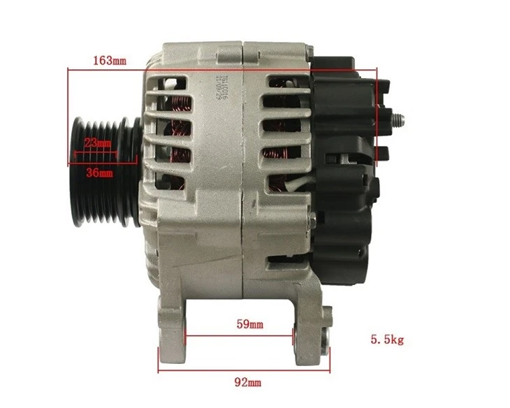 Hanzhi Forklift Parts VW03L903023G Alternator For Linde 394/Volkswagen 6-cylinder best