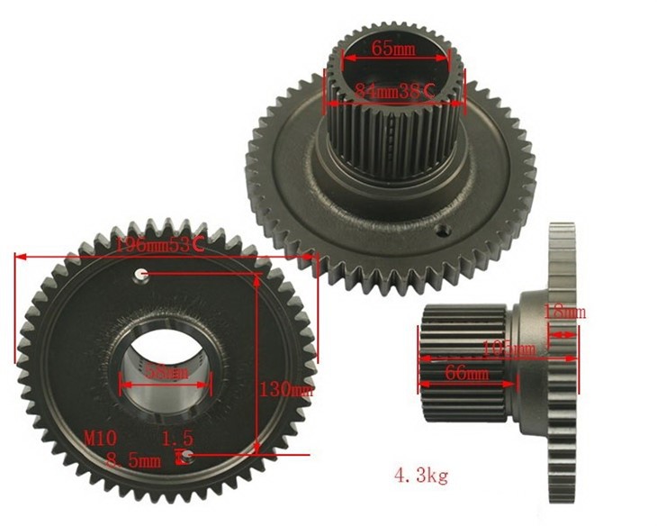 Original Quality, YQX100C.003 Gear, Transmission For Hc Forklift suppliers